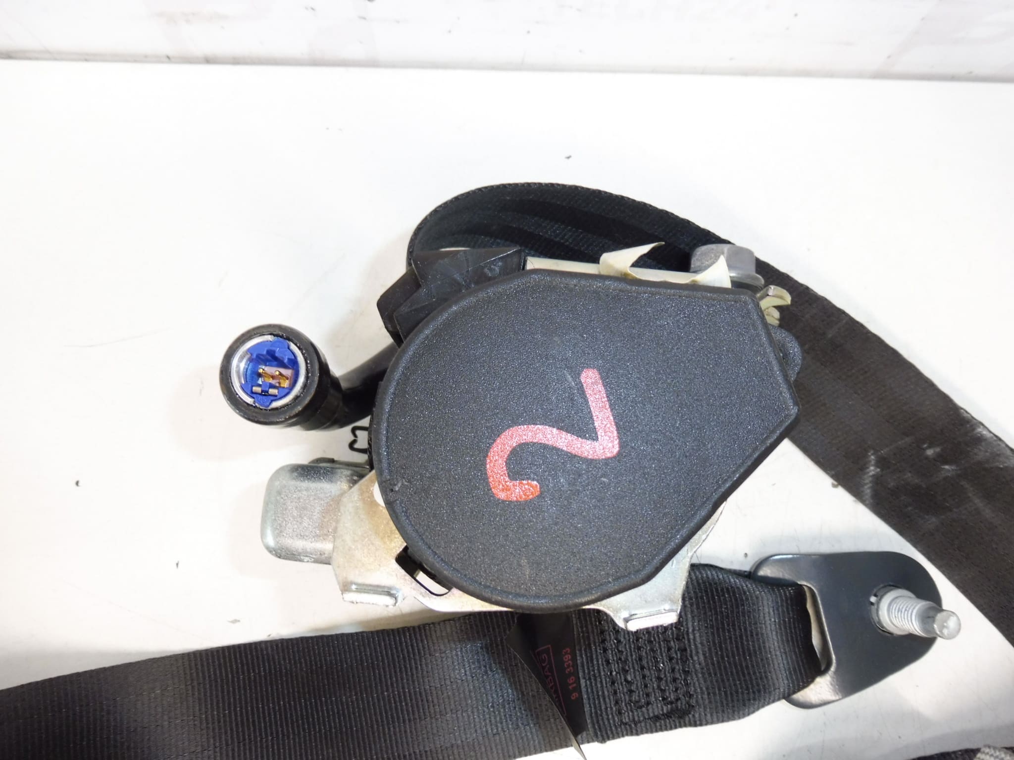 Beifahrergurt Peugeot 308 96569048XX 8975K5 – Bild 2