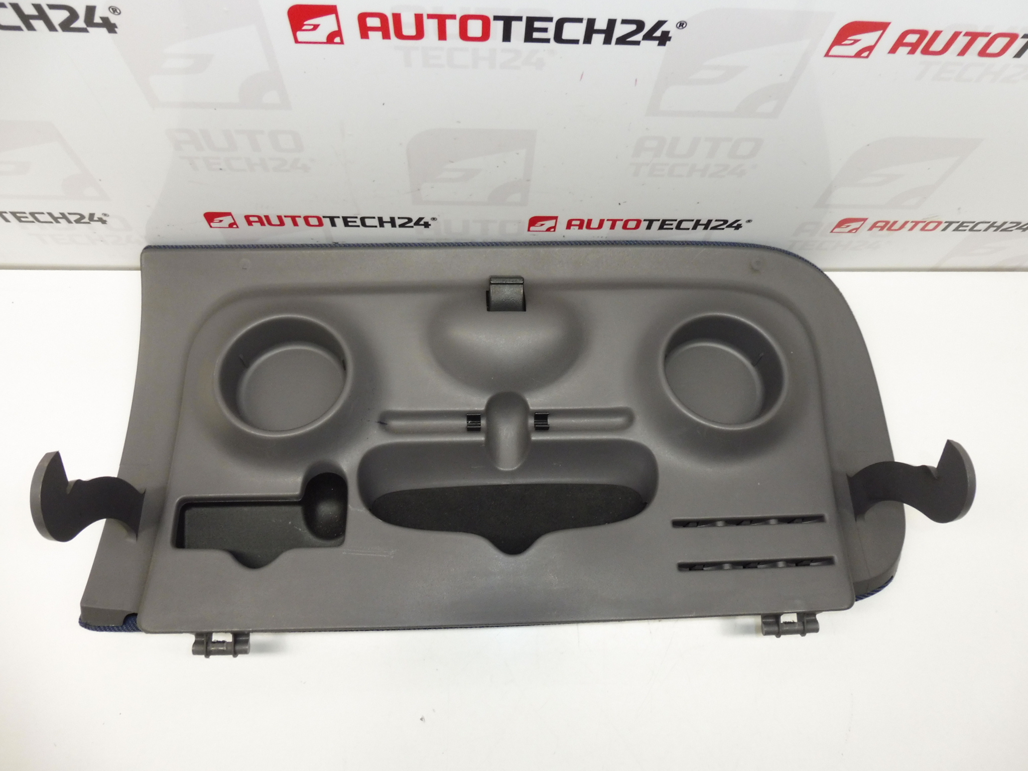 Handschuhfachabdeckung aus blauem Stoff Peugeot 206 96415289US 8214SK