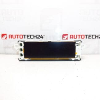 Peugeot 207 Computerradio-Display 9663205580-01 6593F5