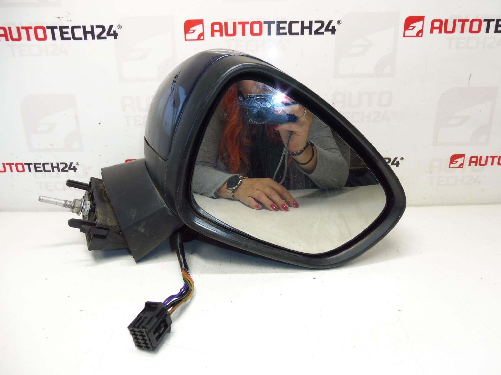 Beifahrerspiegel hinten Citroen C4 II B7 KGNC 1607024580 – Bild 2