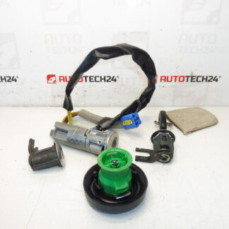 Schlosssatz mit 1 Schlüssel für Citroën Xsara Picasso 4162HK 4162FF