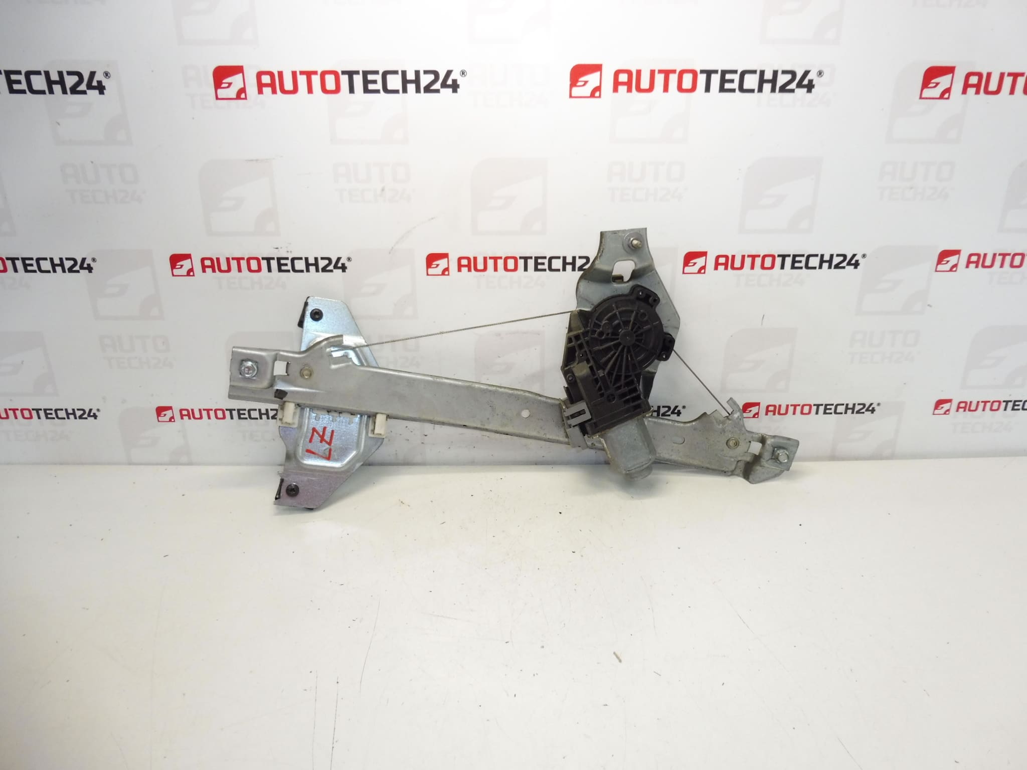 Citroën C3 II A51 9223F9 Zugmechanismus für die linke Heckscheibe