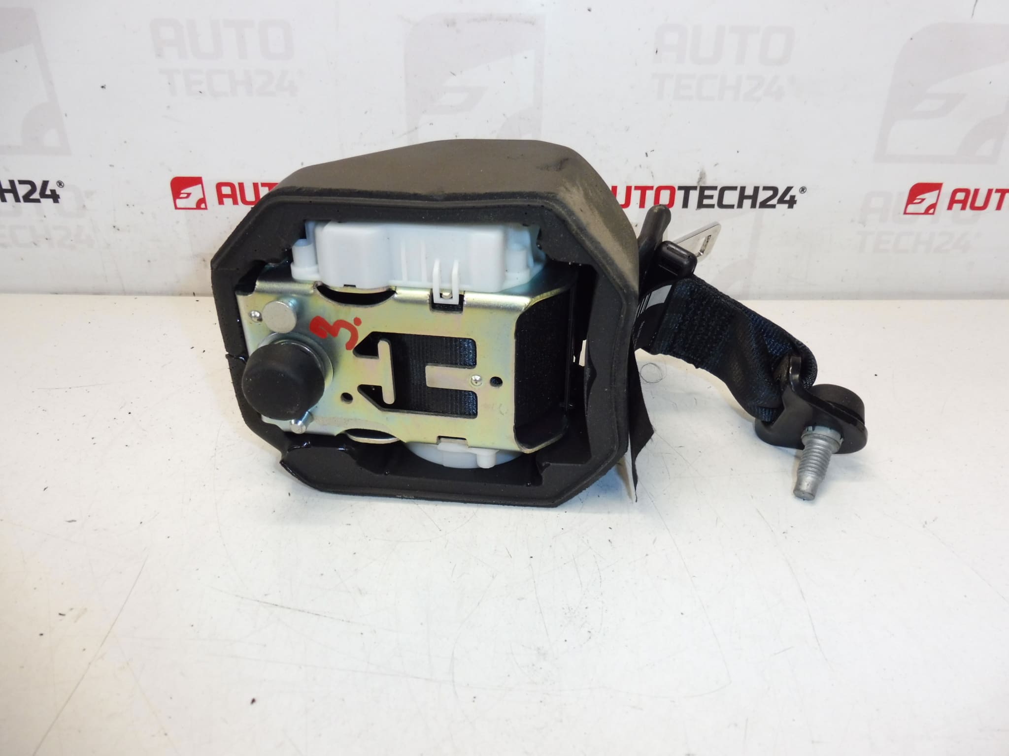 Sicherheitsgurt hinten Citroen C3 II A51 DS3 98019948XX – Bild 2