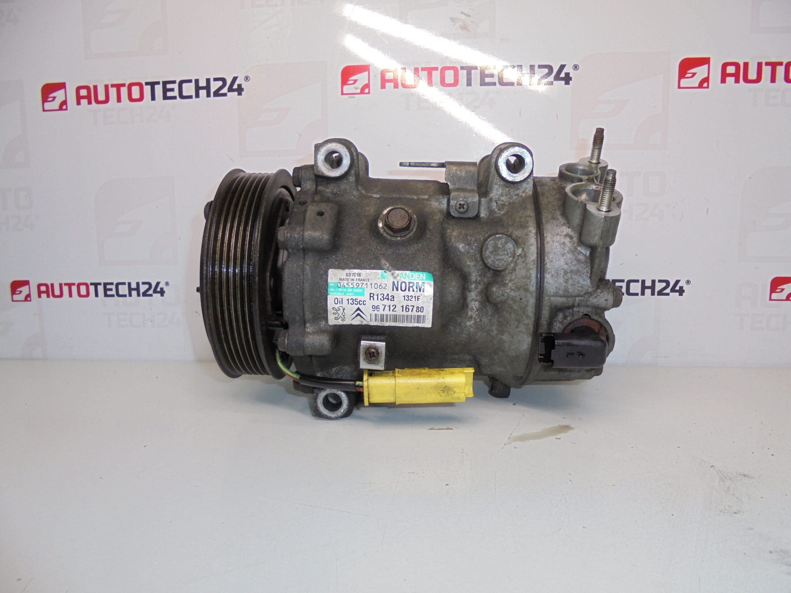 Klimakompressor Sanden SD7C16 1321F 9671216780 9825868180 648734