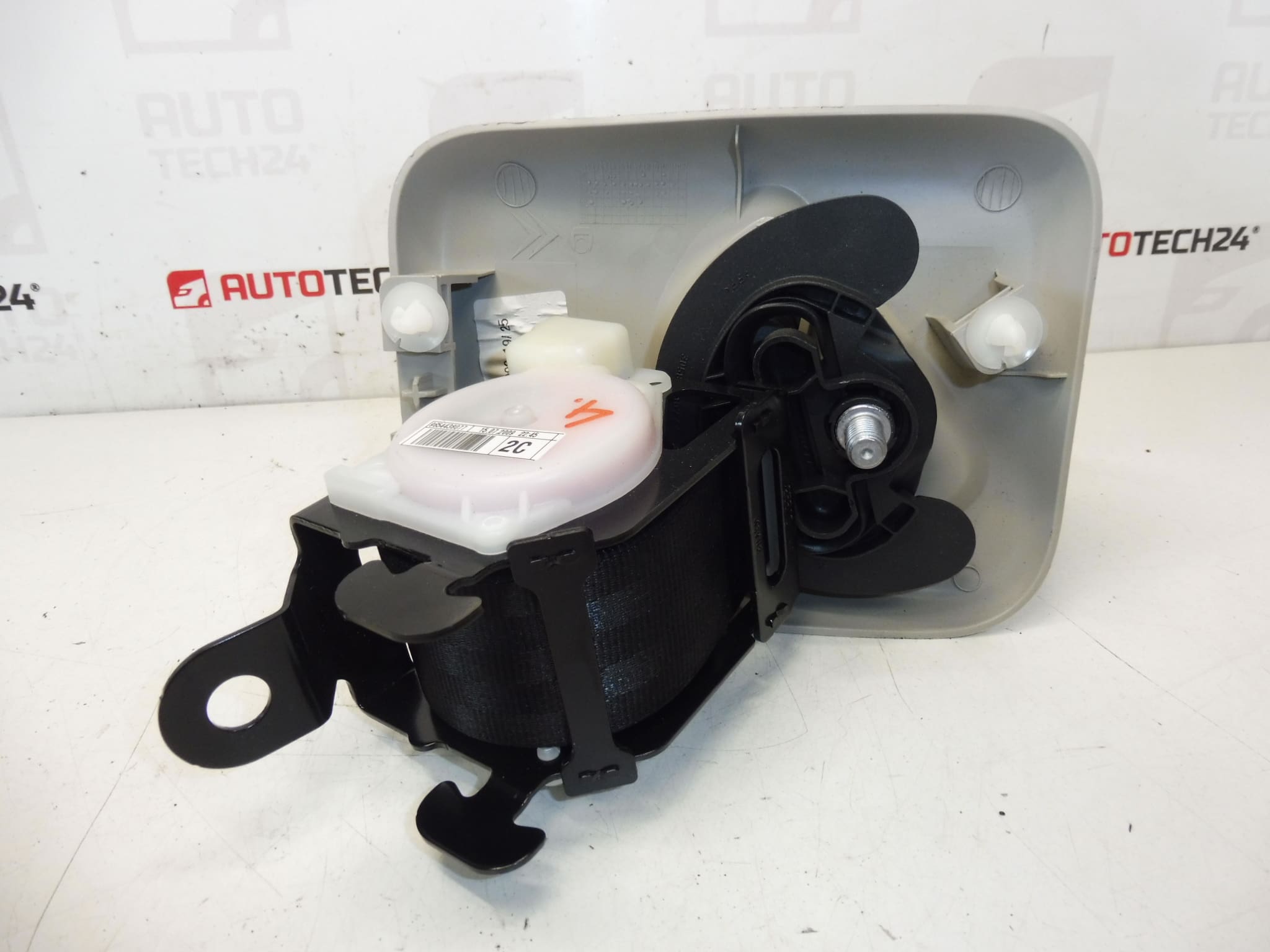 Sicherheitsgurt hinten Mitte Citroën C4 Picasso 9654438077 8974XR – Bild 2