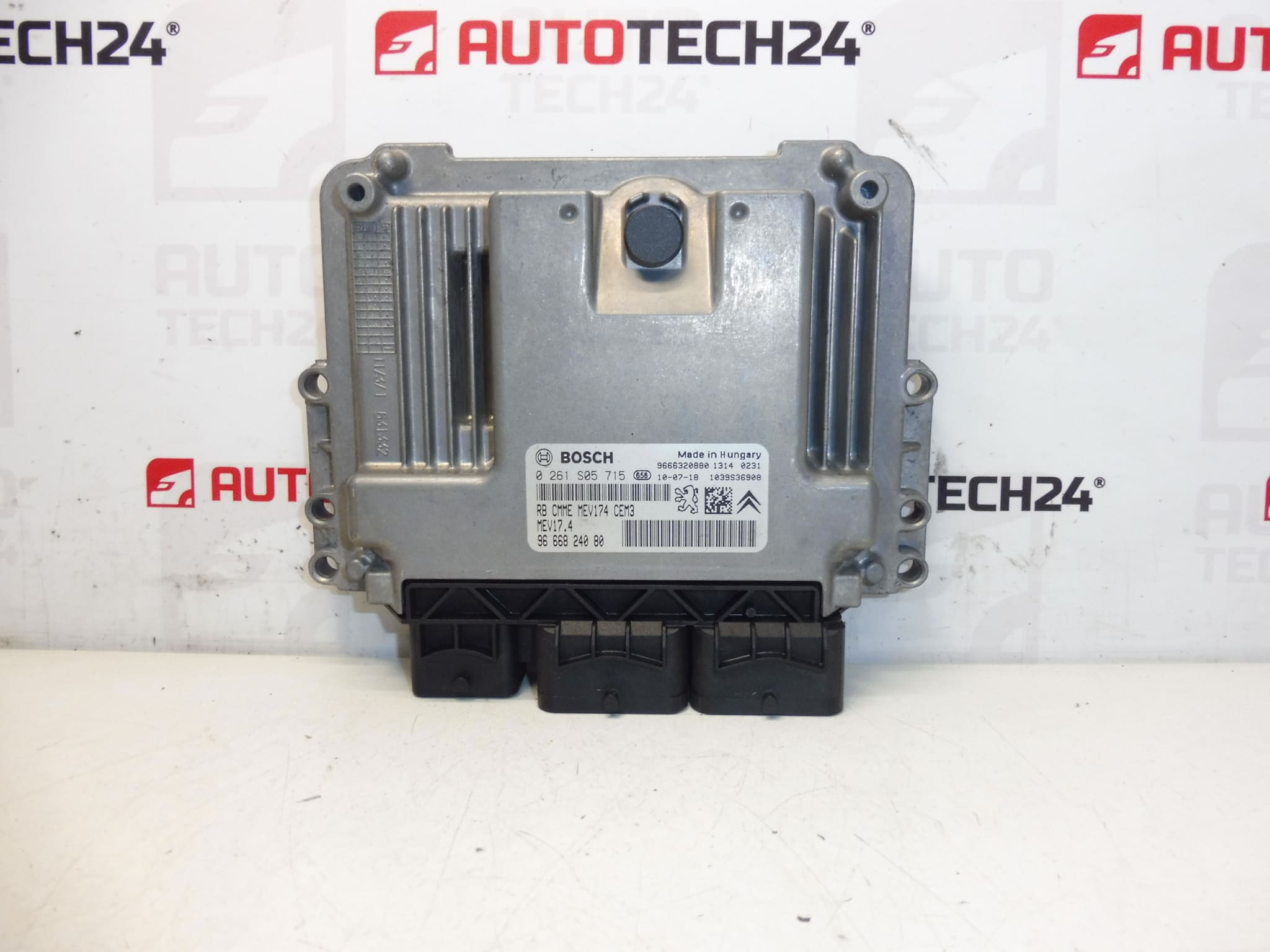 Steuergerät Bosch MEV17.4 0261S05715 9666824080