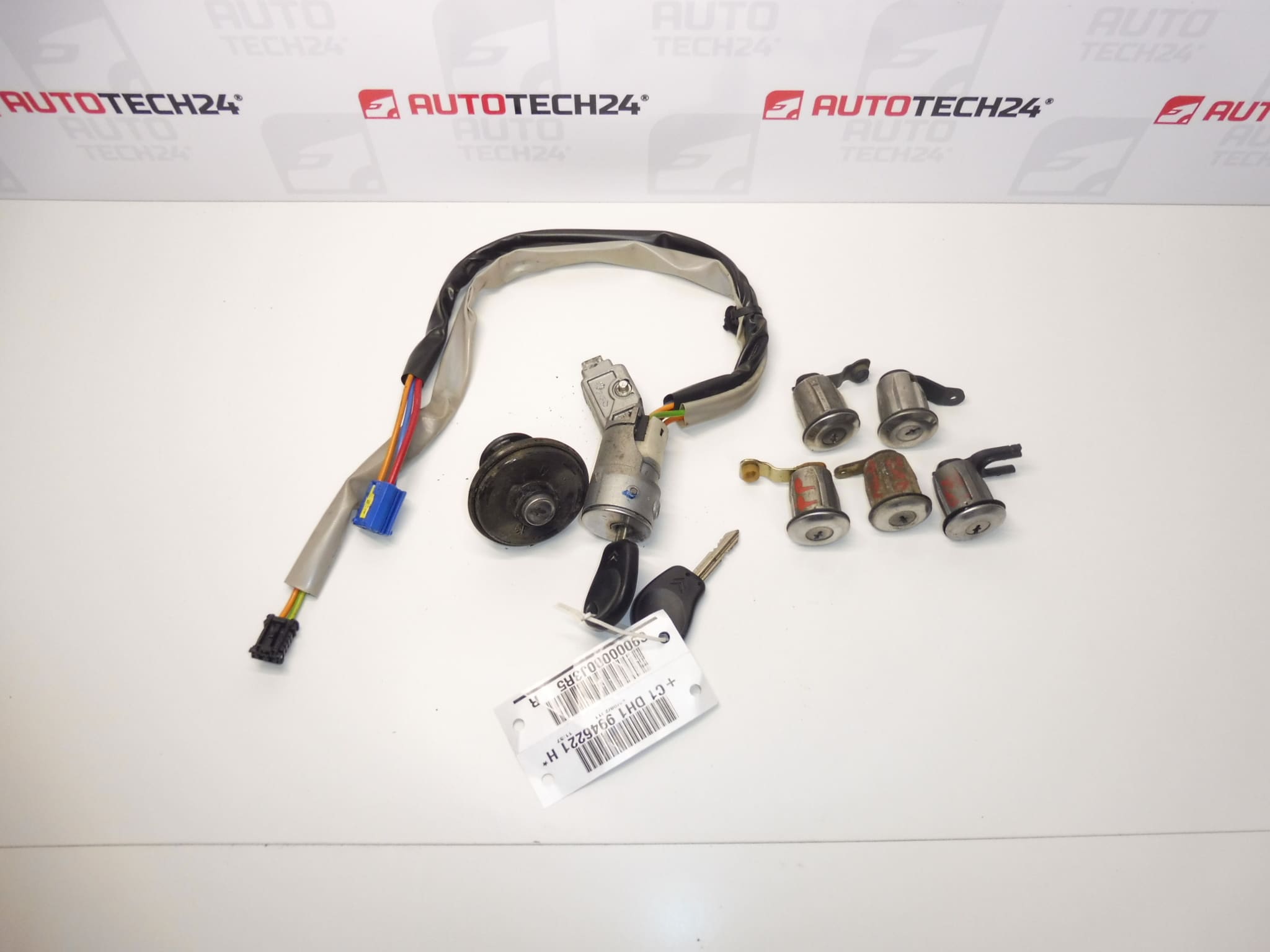 Schloss-Set + 2x Schlüssel Citroën Berlingo II 4162CF