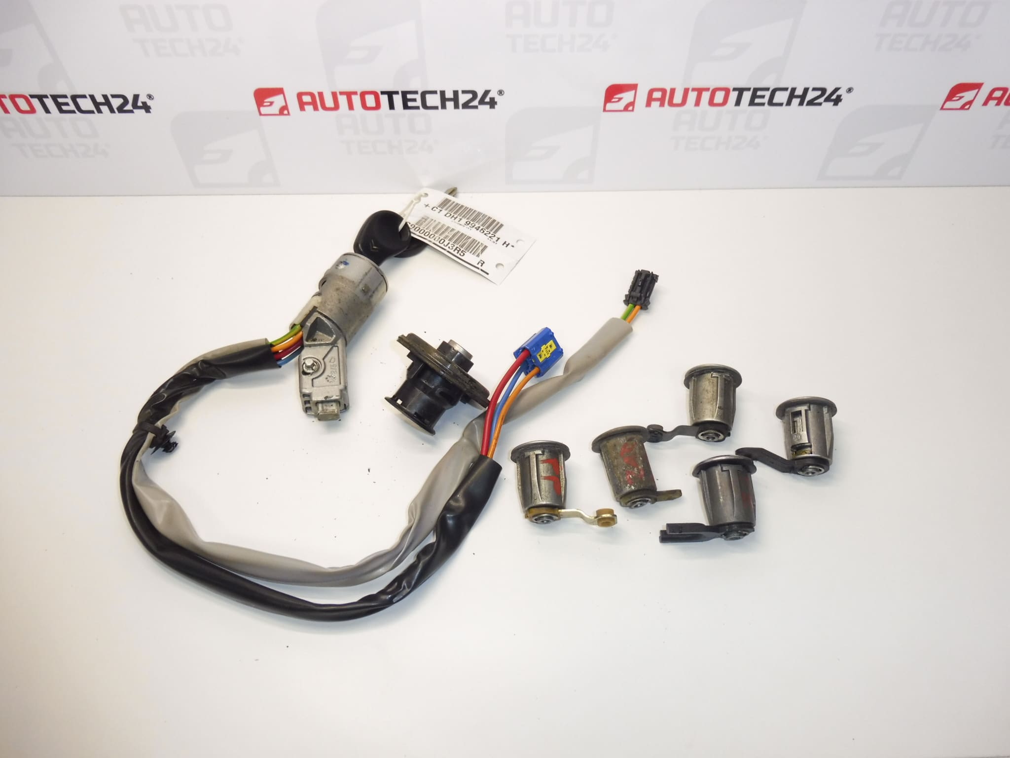 Schloss-Set + 2x Schlüssel Citroën Berlingo II 4162CF