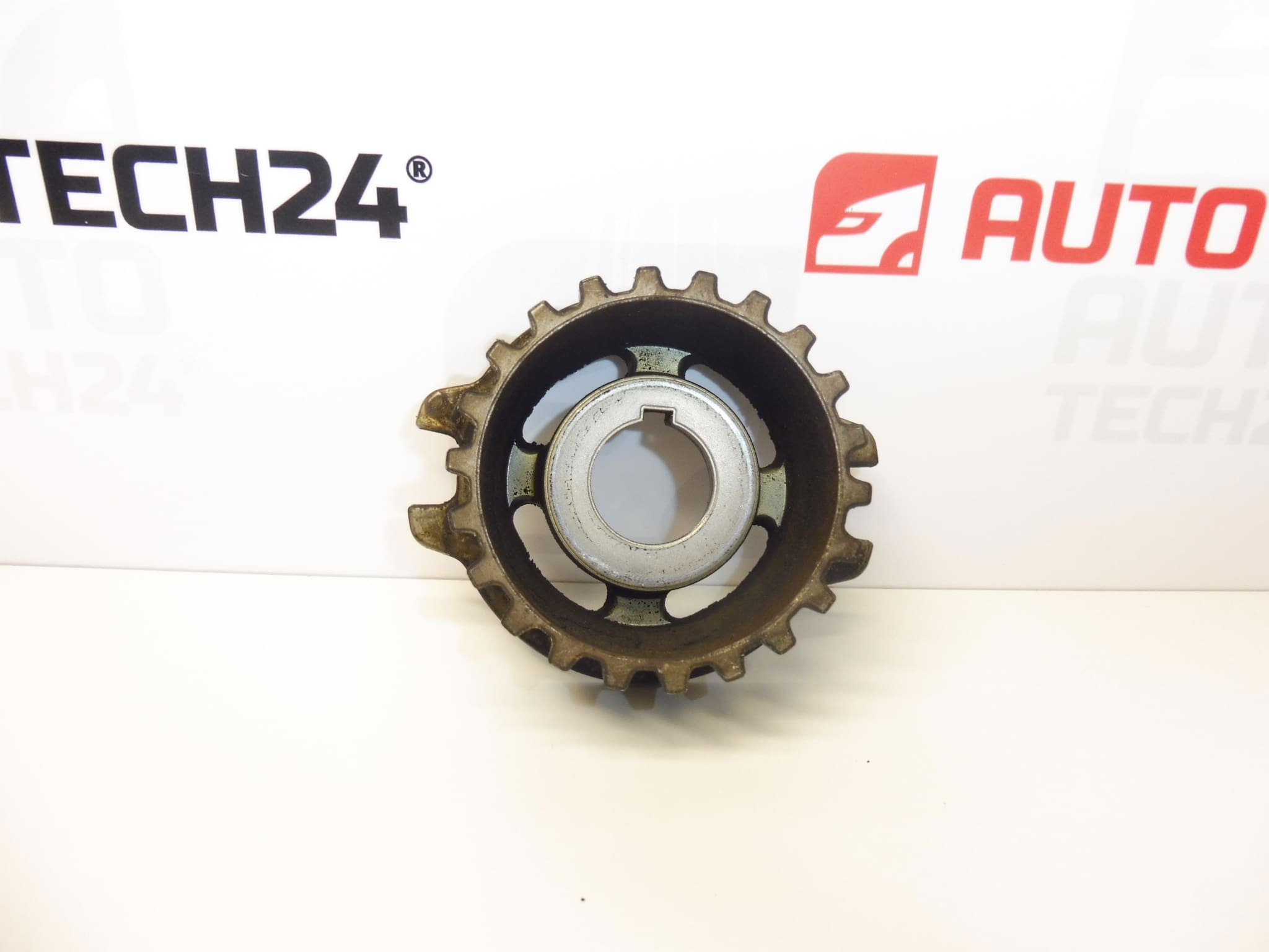 Pumpenriemenscheibe 1.4 HDI 1.6 HDI Citroën 9683818280 193047 – Bild 2
