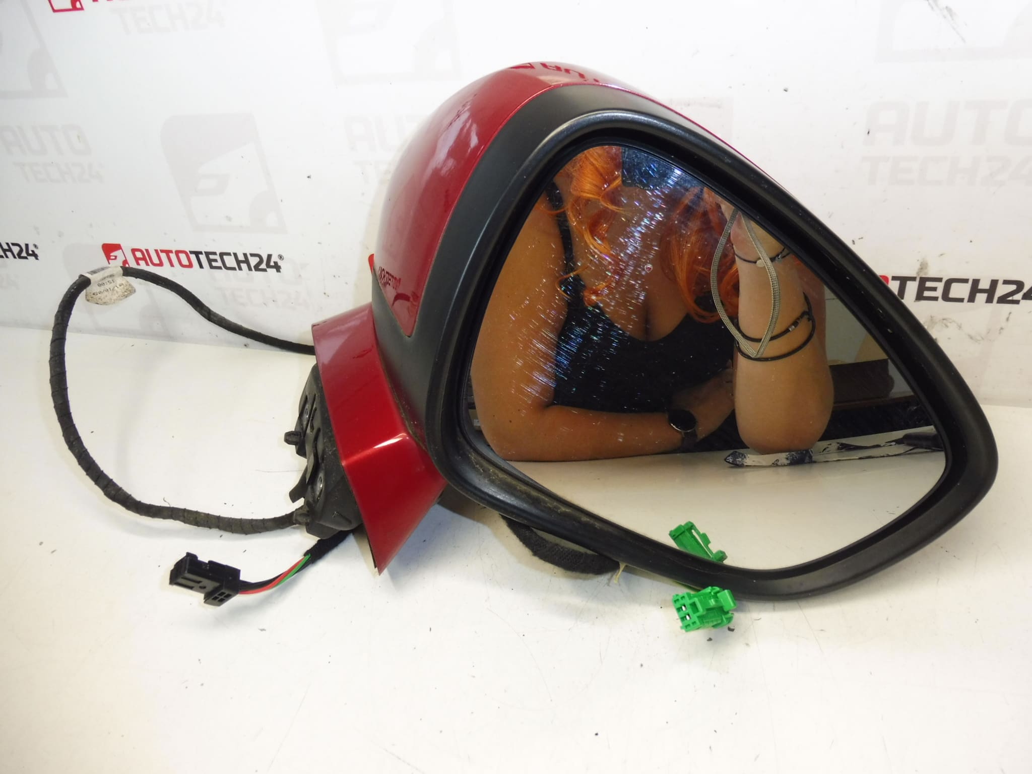 Rechter Außenspiegel Citroën C4 KKQD 9687130977 8154EH – Bild 2