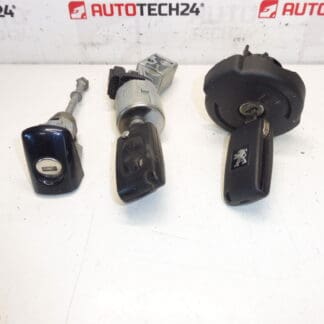 Schlosssatz 2 Schlüssel Peugeot 3008 5008 4162SX 4162KF 4162XT
