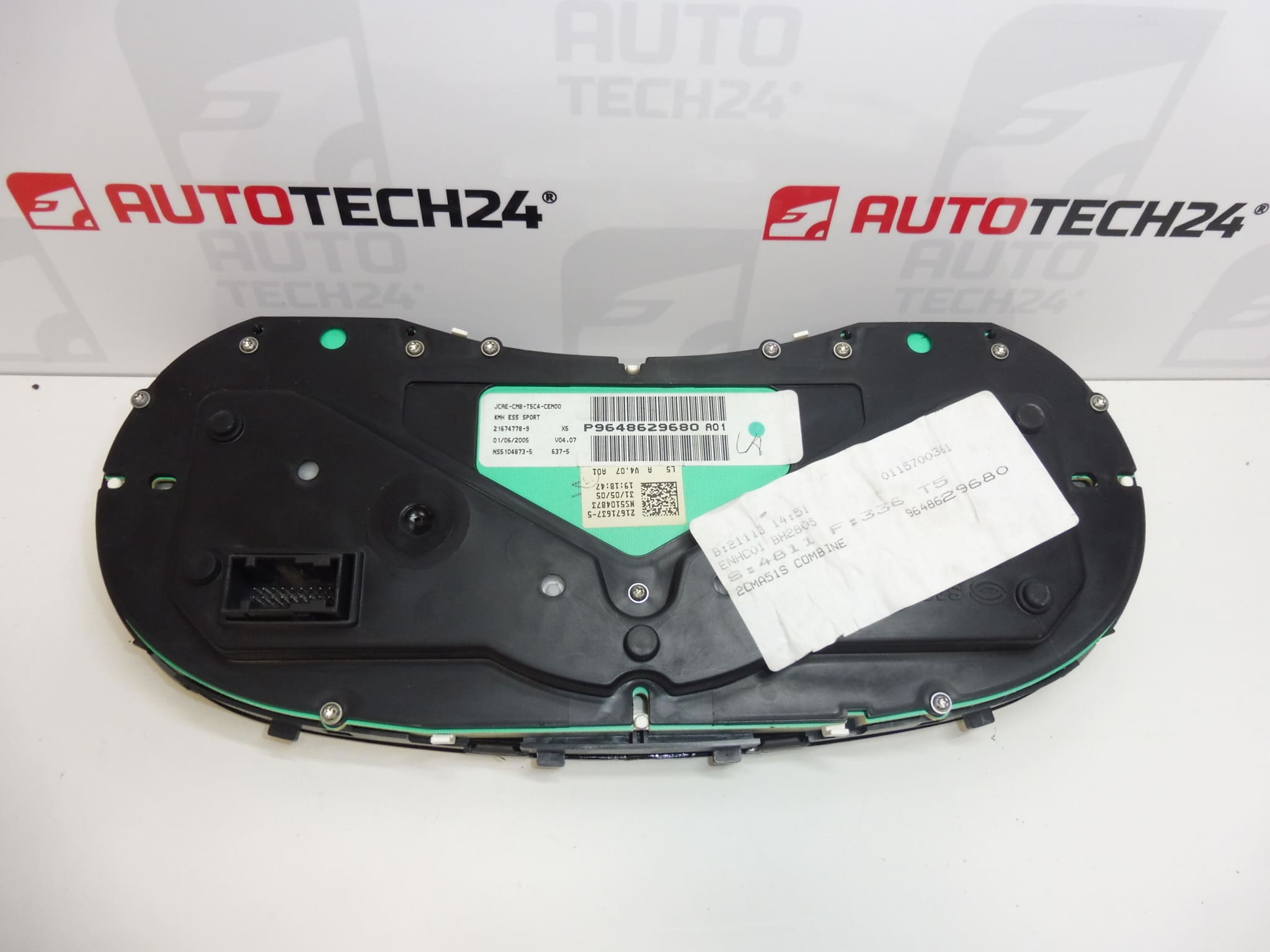 Tachometer Peugeot 307 252.000 km 9648629680 6103J6 – Bild 2